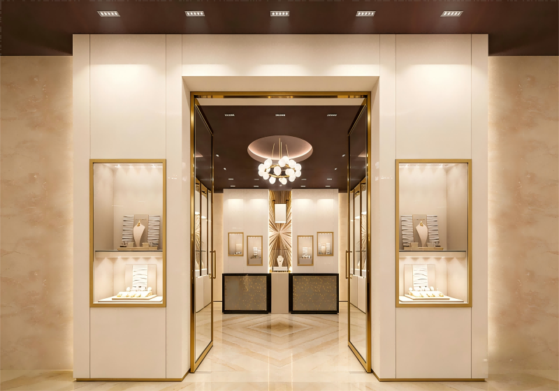 Luxury Jewelry Space · Custom High-End Showroom — Redefining the Retail Experience for Brands