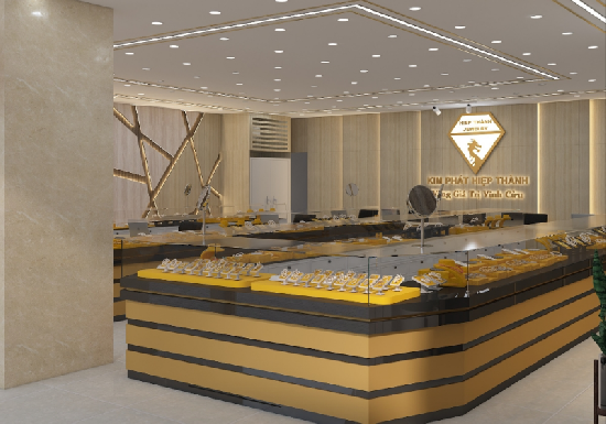 Customize Jewelry Store Design & Jewelry Display Case
