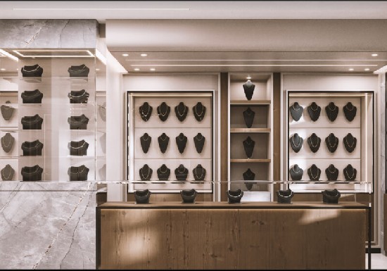 Luxurious and Elegant Jewelry Store