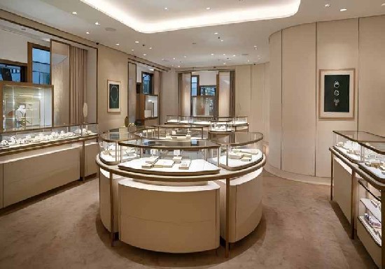 Luxury Jewelry Store Interior Design & Custom Display Showcase Solutions