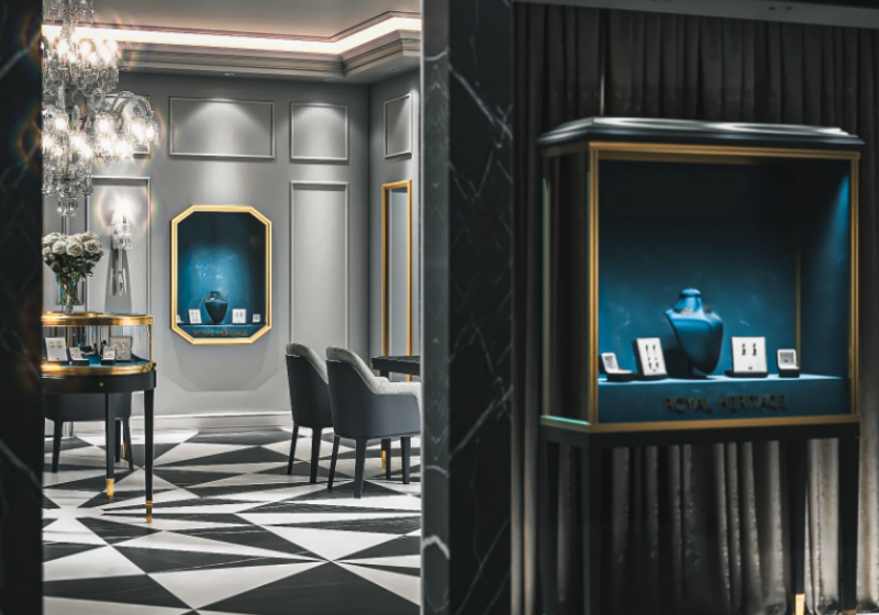 Myshine Royal Heritage: Luxury Custom Jewelry Display Cases