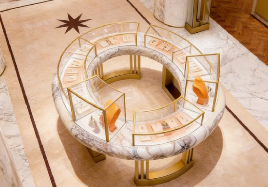 Luxury Watch Display Counters for High-End Watch Boutiques