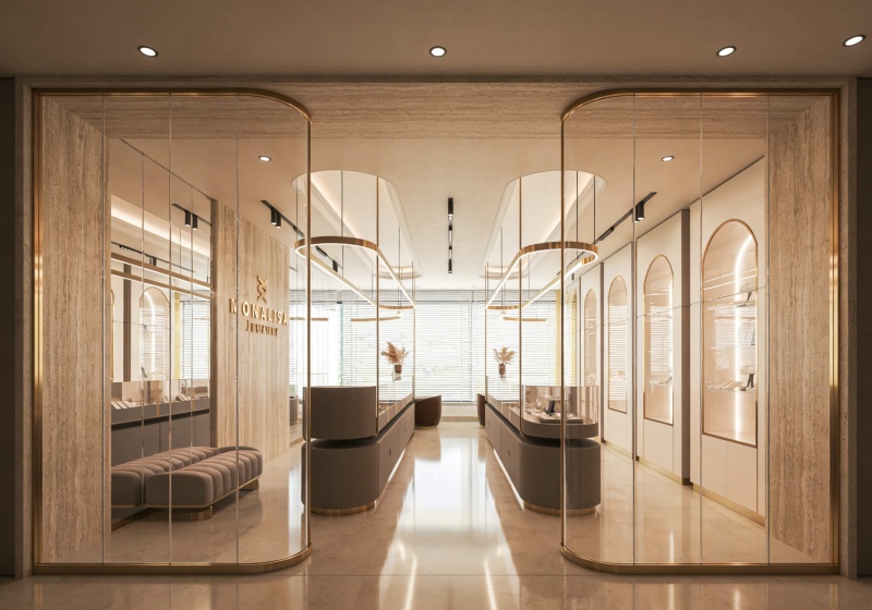 Modern Jewelry Store Interior Design