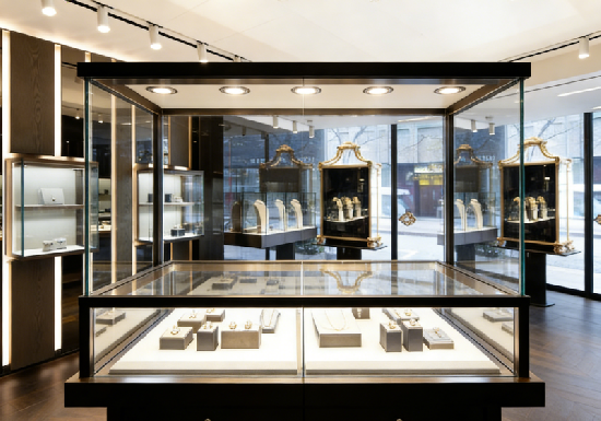 Modern Minimalist Jewelry Display Cases