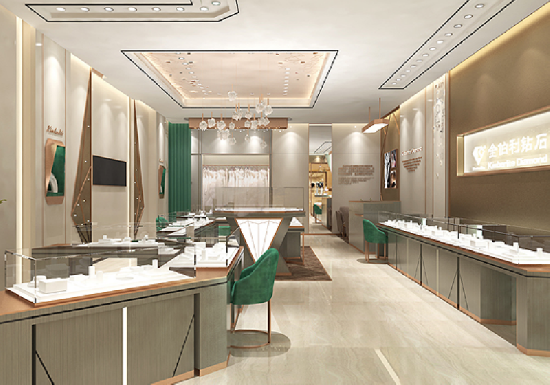 Modern Luxury Jewelry Store Design & Display Solutions