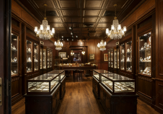 Classic Heritage Jewelry Store Design