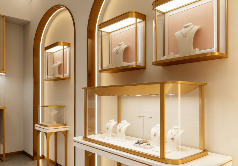 Modern Minimalist Luxury Jewelry Store