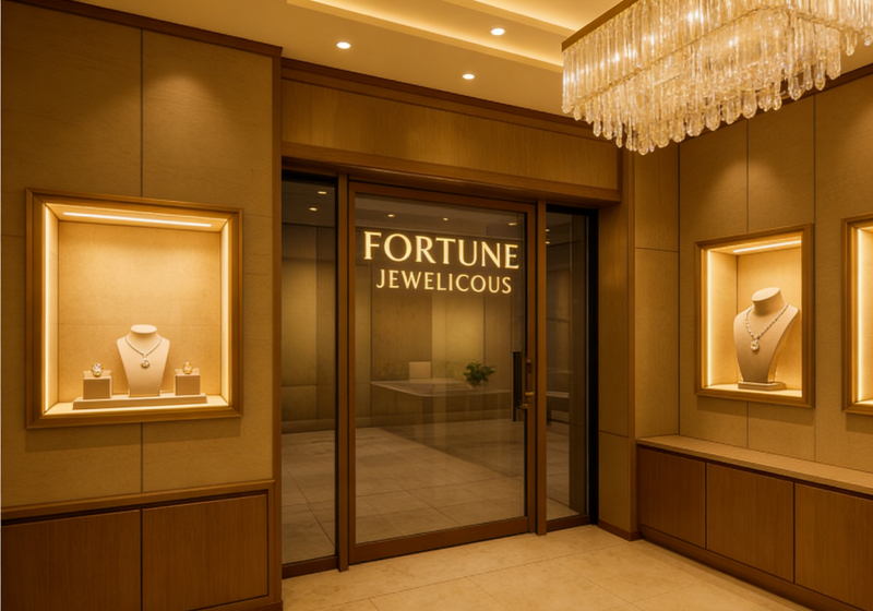 Warm Traditional Luxury Jewelry Store Design