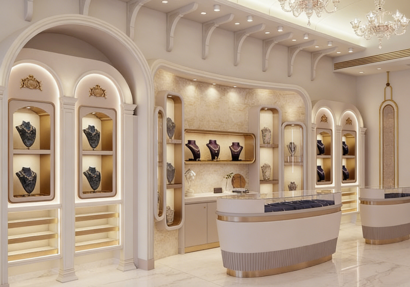 Luxury Jewelry Display Cases