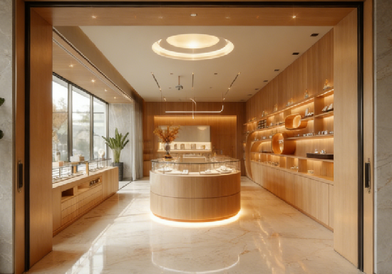 Luxury Jewelry Display Cabinets for High-End Jewelry Stores