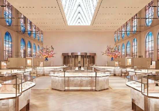 Luxury Jewelry Store Display Showcase