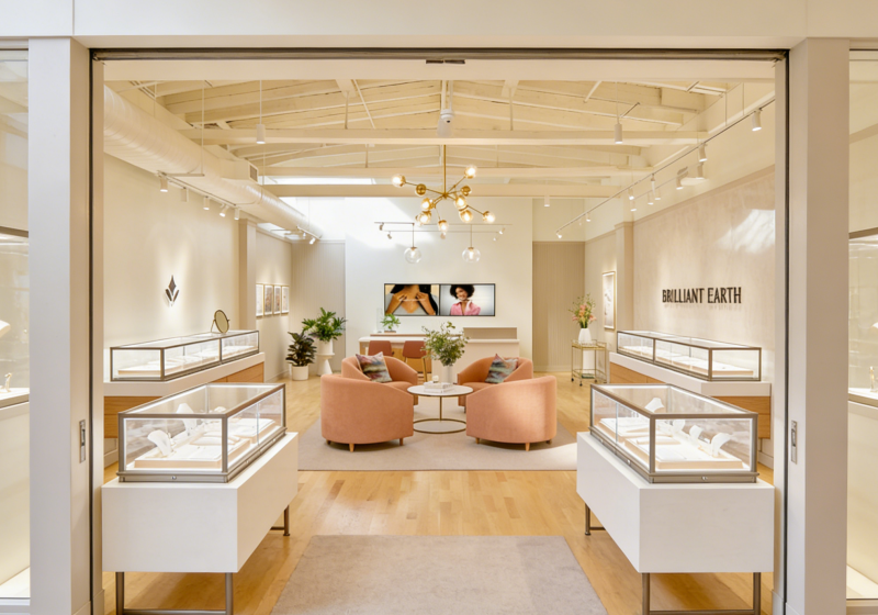 Luxury Jewelry Display Showcases for Modern Jewelry Stores
