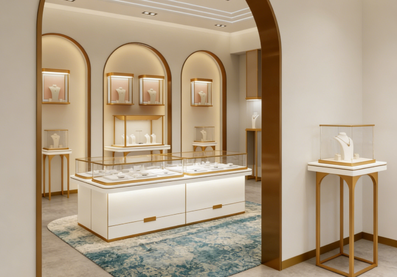 Luxury Custom Jewelry Display Cases