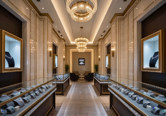 Jewelry Store Display Case Design