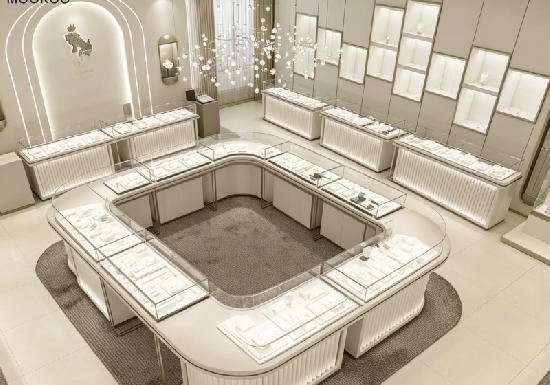 Best Jewelry Showcase Design for Retail Stores
