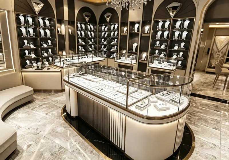 Premium Jewelry Boutique Interior