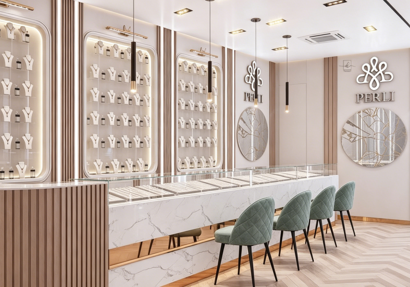 Luxury Jewelry Display Cabinets