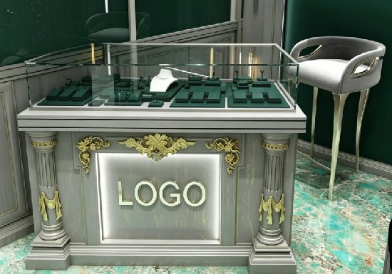 Regal Jewelry Display Showcase Design
