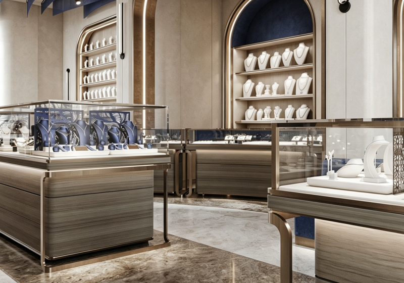 Custom Luxury Jewelry Display Cases