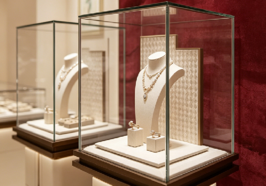 Premium Custom Jewelry Display Cabinets – Modern Luxury for Your Boutique