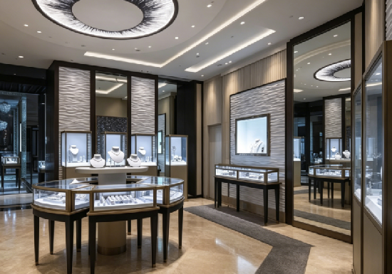 Eclipse Noir Jewelry Retail Space & Display Solution