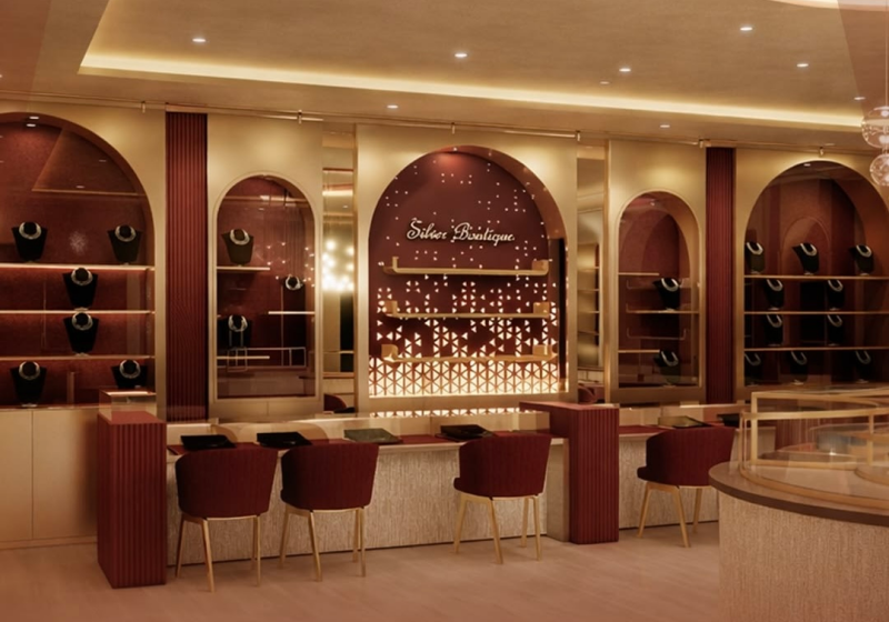 Elevate Your Silver Boutique: Custom Luxury Jewelry Display Solutions