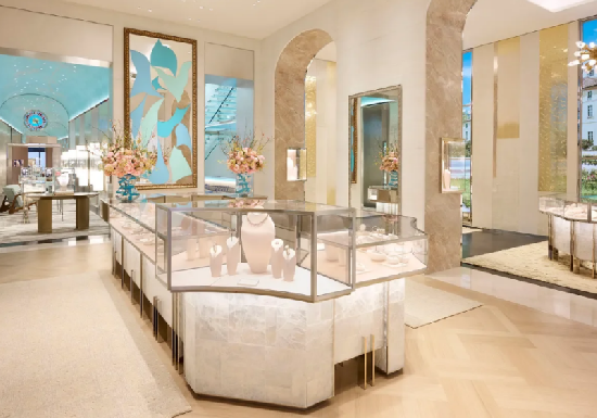 High-End Boutique Jewellery Showcase Custom Factory