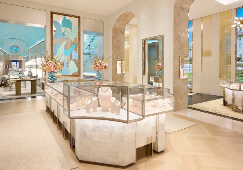 High-End Boutique Jewellery Showcase Custom Factory