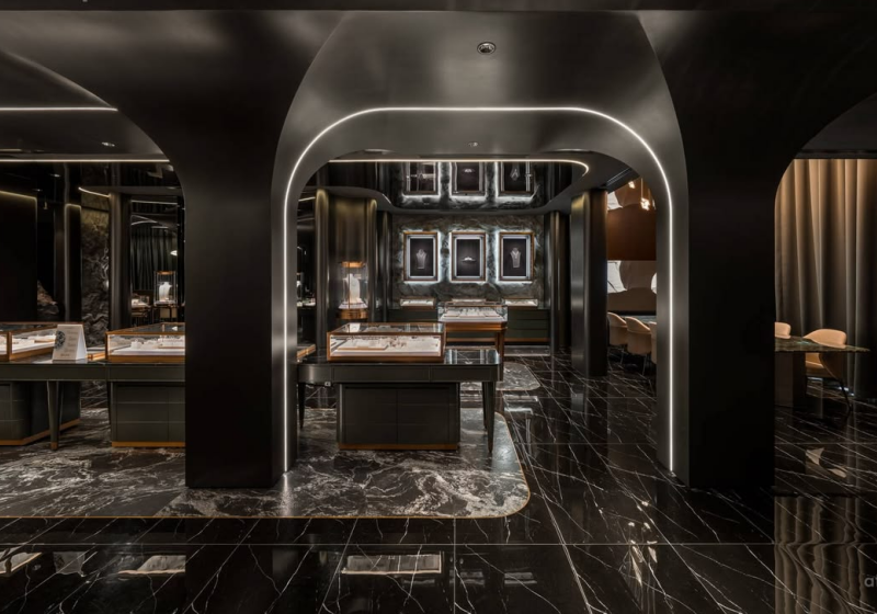 Custom Jewellery Shop Interior Fixtures Factory Direct