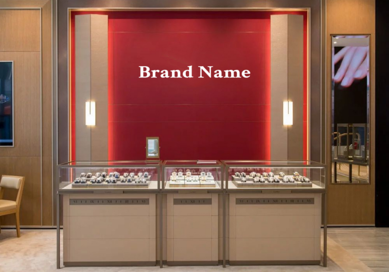 Luxury Watch & Jewelry Store Display Cabinets