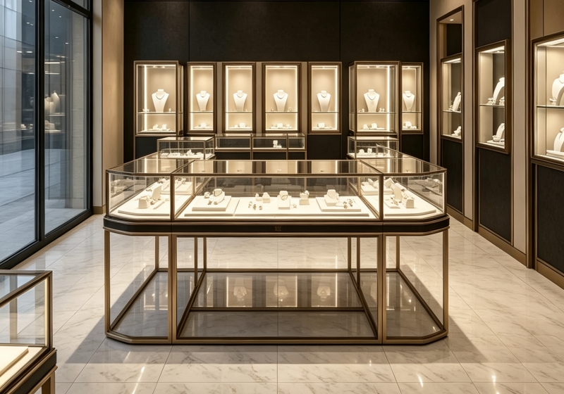 Minimalist & Stylish Jewelry Display Cabinet