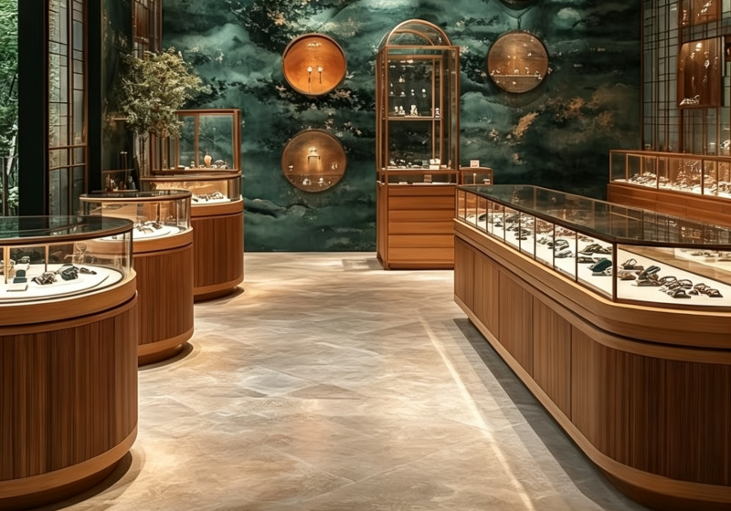 Customized Space Design for Boutique Jewelry Stores