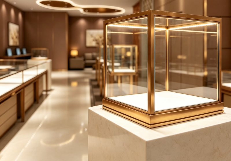 High-end Jewelry Showroom Whole Store Customization