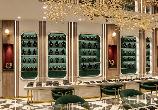Luxury Jewelry Store Showroom Design