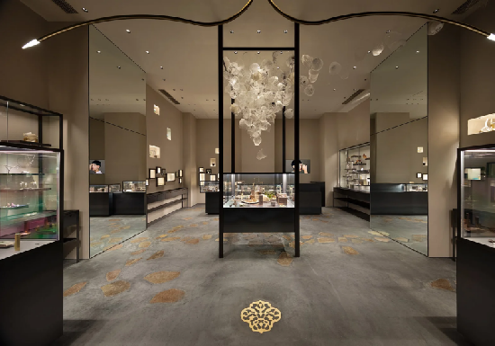 Luxury Custom Jewelry Store Display Interior Design & Display Cabinets Solution