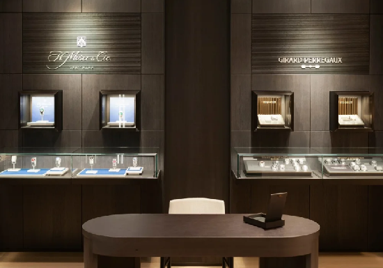 Modern Minimalist Watch & High‑End Jewelry Store Display Cabinets