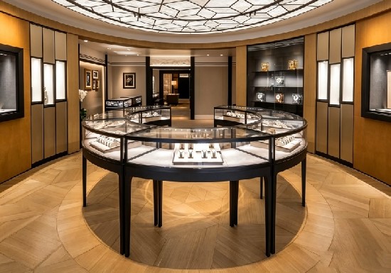 High-end Watch and Jewelry Showroom Complete Customization