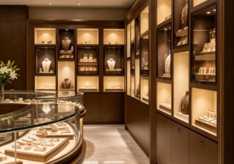 Luxury Jewelry Wall Cabinets