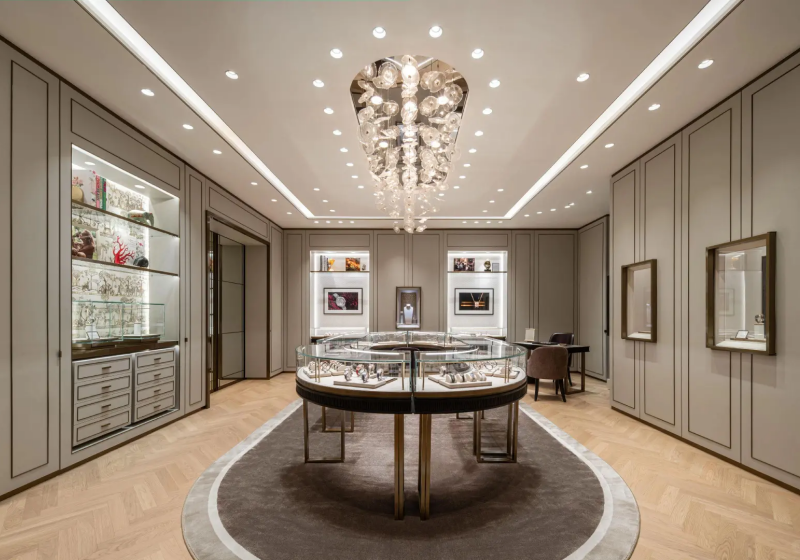 Bespoke Luxury Jewelry Store Display Furniture