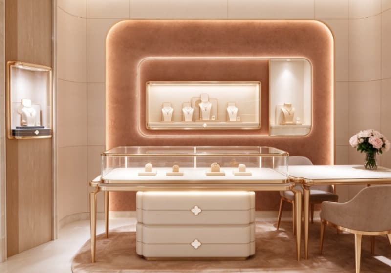 Premium Luxury Jewelry Store Display Furniture Set