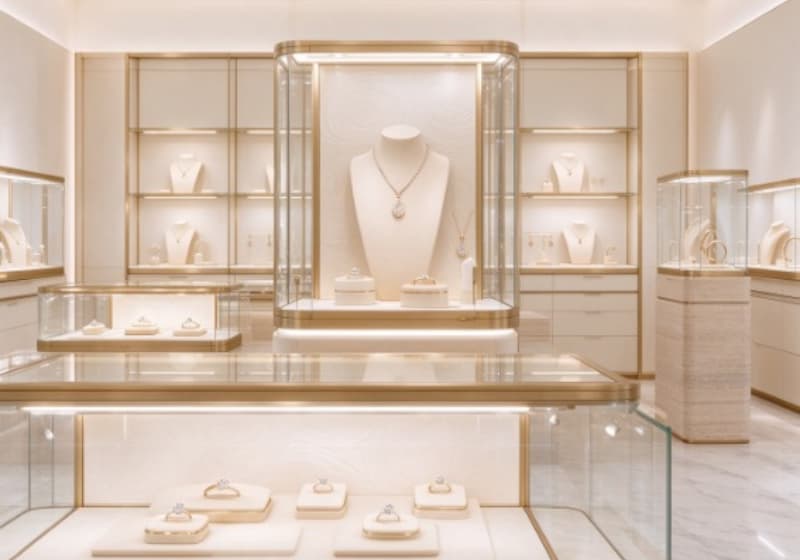 Premium Boutique Jewelry Store Display Furniture Set