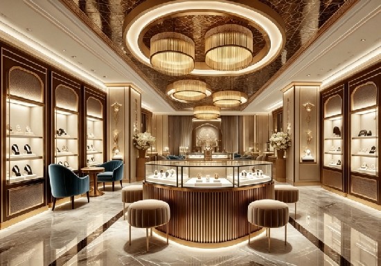 Custom Showcase System for Fine Jewelry