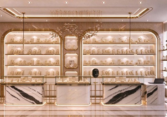 Luxury Jewelry Store Interior Design | One-Stop Jewelry Display Showcase Manufacturing & Custom Package Solution