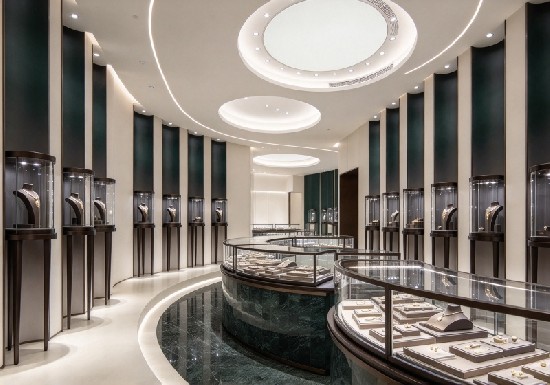 Modern Light Luxury Jewelry Showroom